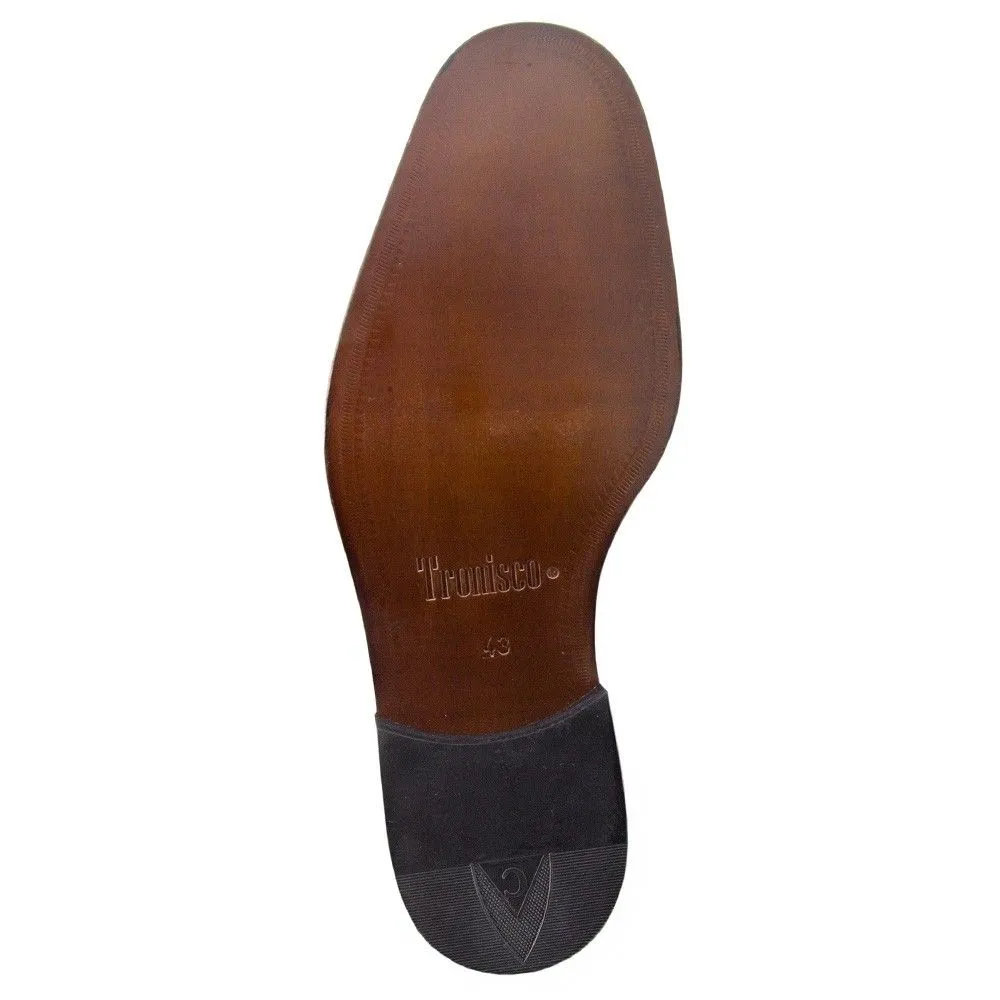 Zapatos Con Alzas Para Hombre Charol Azul Masaltos