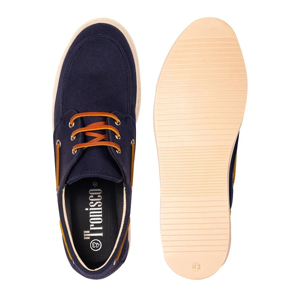 Zapatos Con Alzas Para Hombre Palermo Azul Masaltos