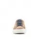 Zapatos sport Baerchi marrones con cordones en azul