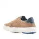 Zapatos sport Baerchi marrones con cordones en azul