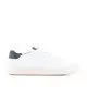 Zapatos sport CLAE blancas con parte trasera azul