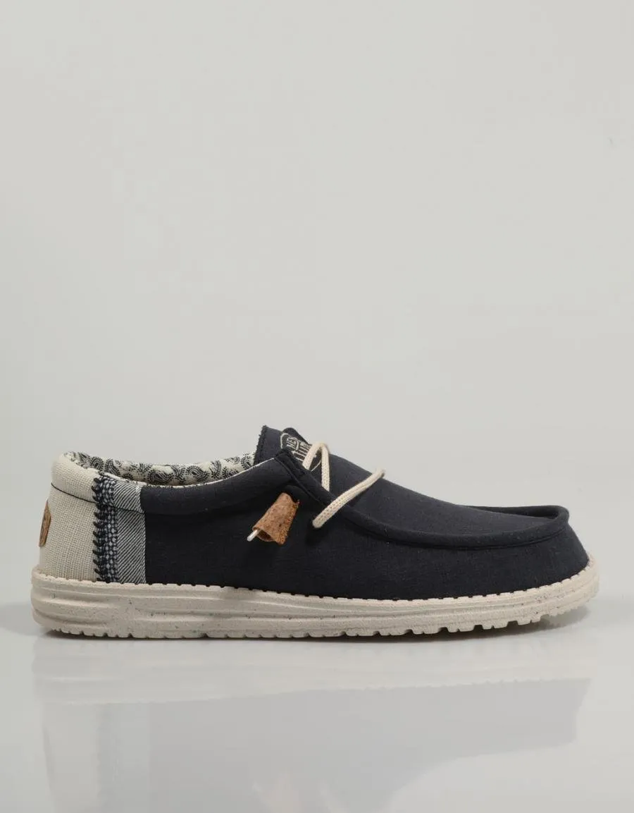  zapatos sport DUDE Wally en Azul marino 82108