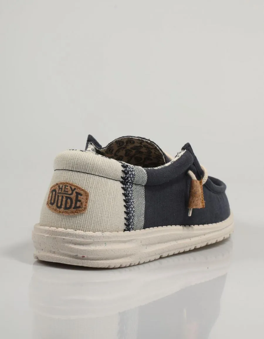  zapatos sport DUDE Wally en Azul marino 82108