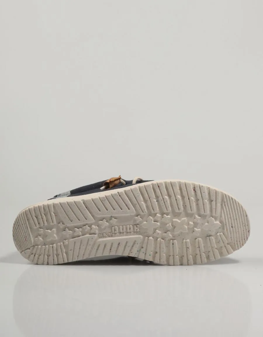  zapatos sport DUDE Wally en Azul marino 82108