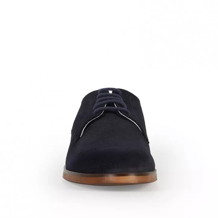 Zapatos vestir Be Cool azul oscuro con cordones