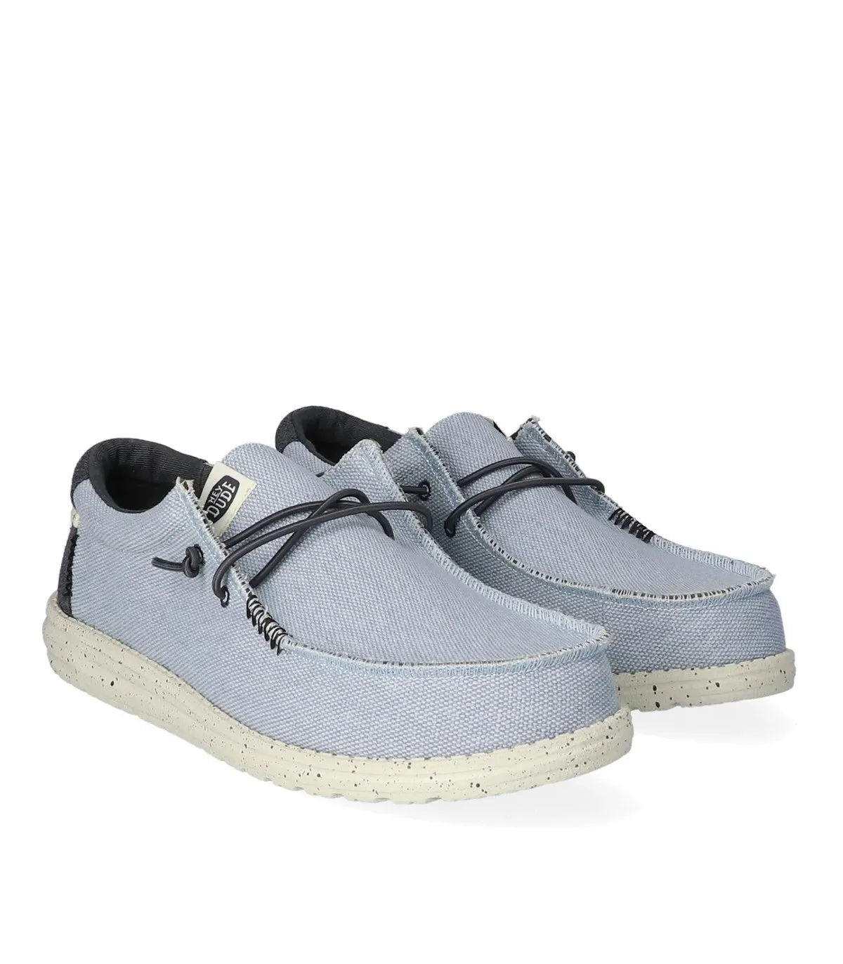 ZAPATOS WALLABE TEJIDOS DUDE WALLY COASTLINE JUTE AZUL