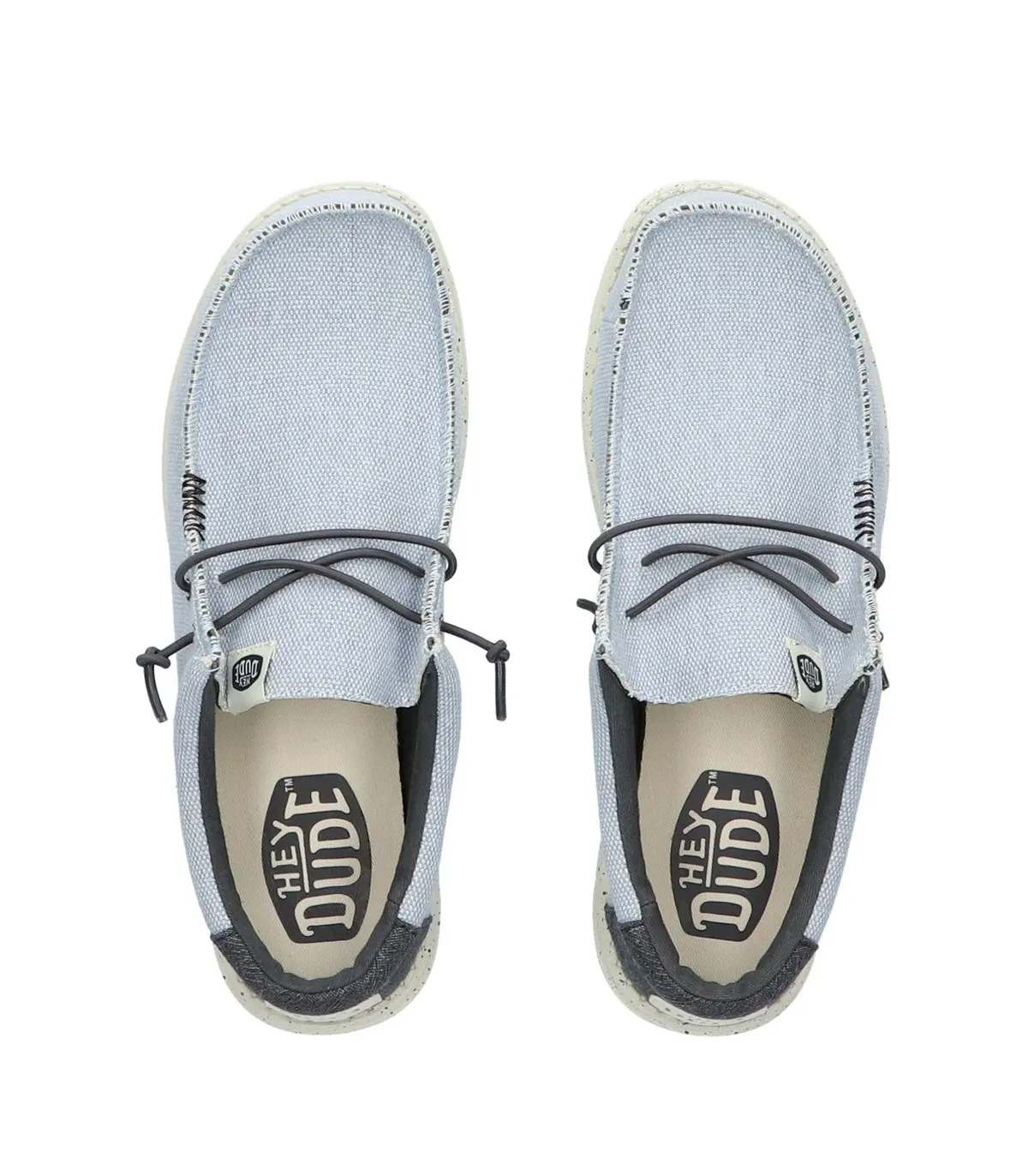 ZAPATOS WALLABE TEJIDOS DUDE WALLY COASTLINE JUTE AZUL