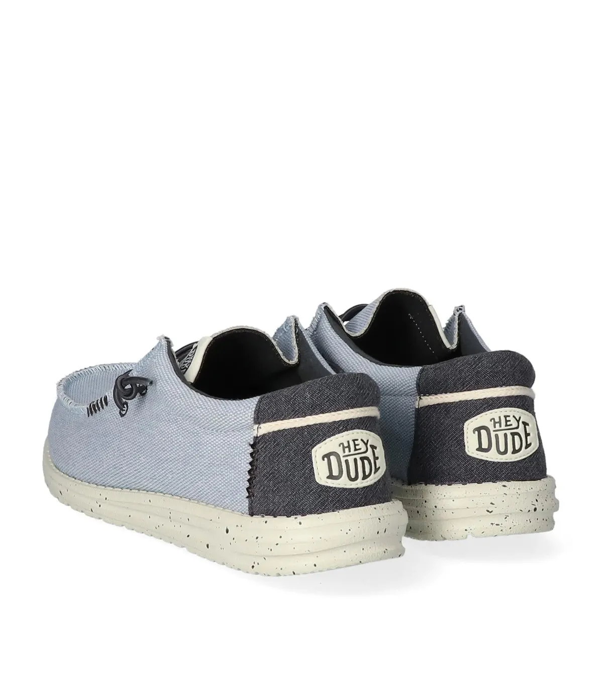 ZAPATOS WALLABE TEJIDOS DUDE WALLY COASTLINE JUTE AZUL