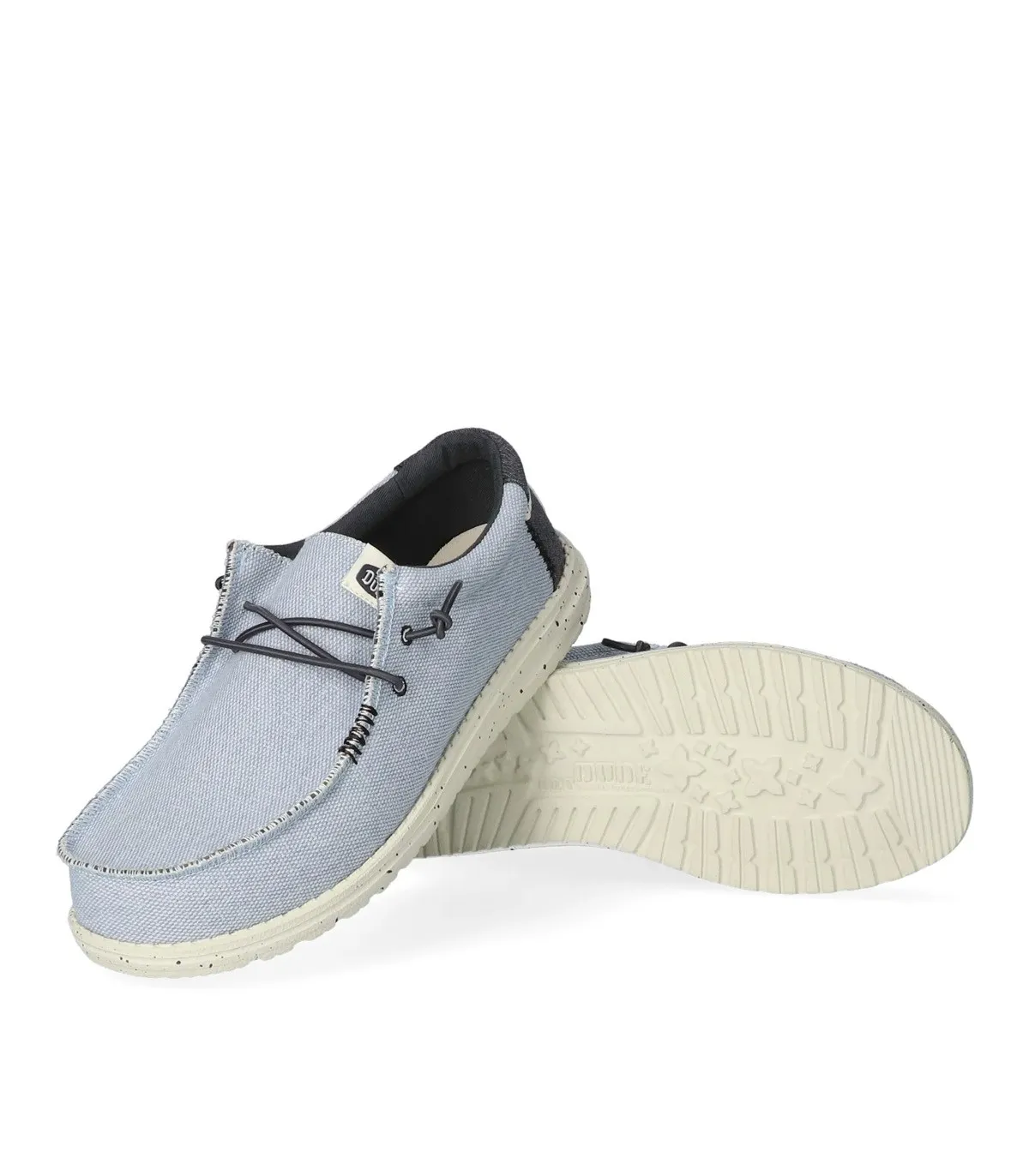 ZAPATOS WALLABE TEJIDOS DUDE WALLY COASTLINE JUTE AZUL
